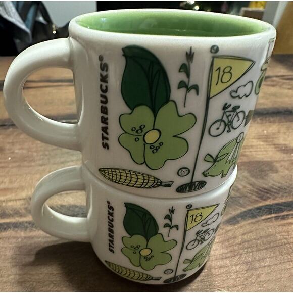 Starbucks Iowa 2oz "Been there Series" Across the Globe mug Collection 2 avail - Picture 6 of 9